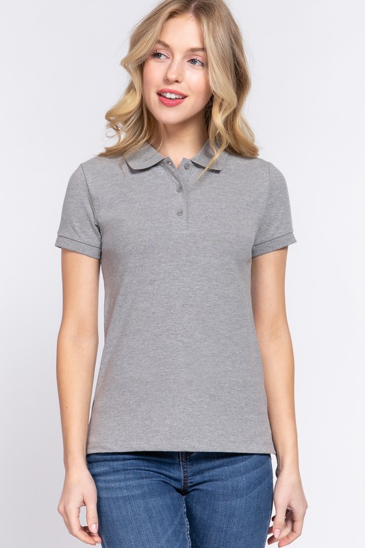 LADIES POLO TOPS